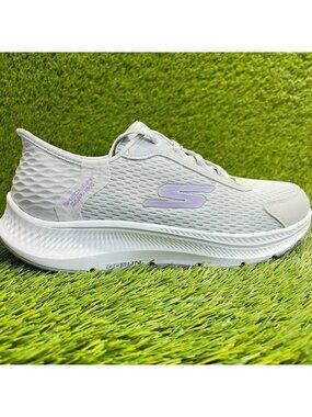 Skechers Go Run Consistent 2.0 Womens Size 9 Gray White Athletic Shoes Sneakers
